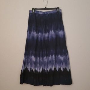 Chico's long blue skirt